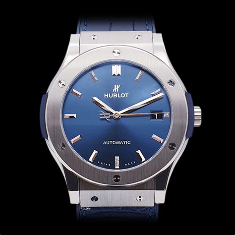 hublot classic fusion blue ladies|Hublot classic fusion watches.